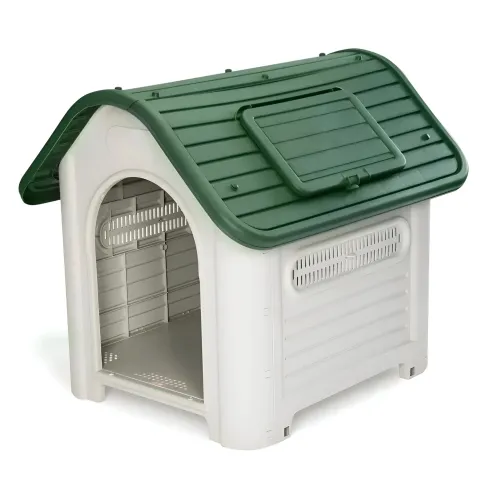 Cuccia per Cani Taglia Grande da Esterno Interno in Resina Impermeabile