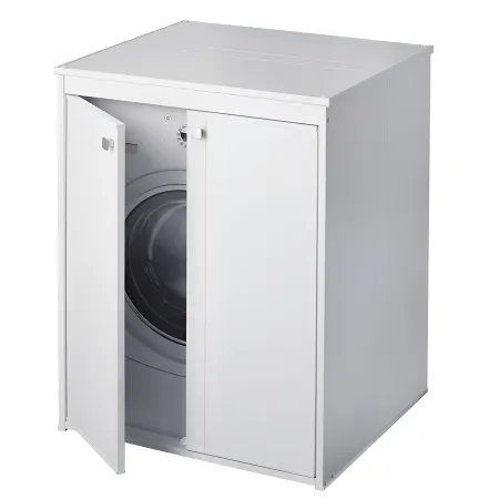 Mobile Lavatrice da Esterno Coprilavatrice Asciugatrice in Resina Pvc