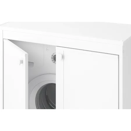 Mobile Lavatrice da Esterno Coprilavatrice Asciugatrice in Resina Pvc
