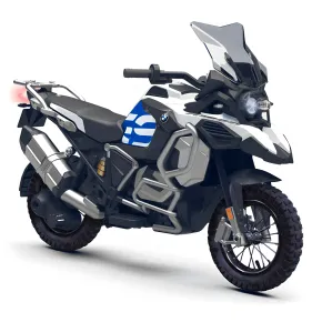 Moto Elettrica Bambini 24V BMW R1250 GS Adventure Ruote Gonfiabili
