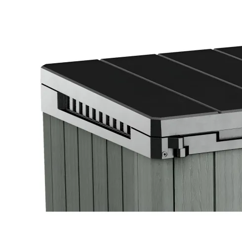 Baule Porta Attrezzi Keter in Resina 1150 L Verde da Giardino Impermeabile