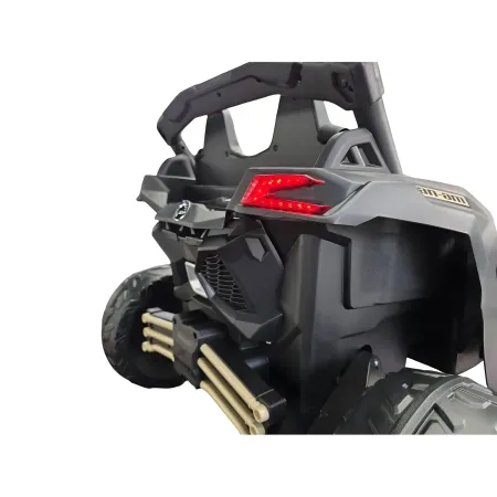 Auto Buggy Elettrico Fuoristrada per Bambini 12V Cachi Telecomando