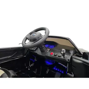 Auto Elettrica per Bambini Doppio Motore 24V BMW M5 Nero Metallizzato 2
