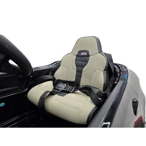 Auto Elettrica per Bambini Doppio Motore 24V BMW M5 Nero Metallizzato