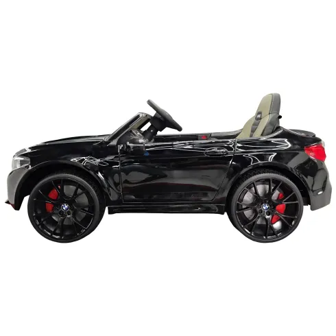 Auto Elettrica per Bambini Doppio Motore 24V BMW M5 Nero Metallizzato
