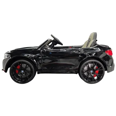 Auto Elettrica per Bambini Doppio Motore 24V BMW M5 Nero Metallizzato