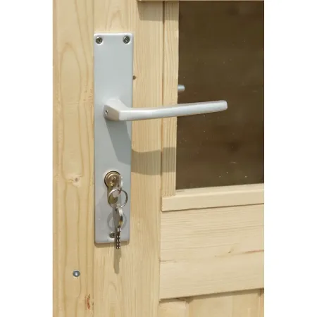 Casetta in Legno da Giardino 3x2 Blockhouse 28 mm Rimessa per Attrezzi