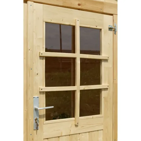 Casetta in Legno 3x3 28 mm da Giardino Rimessa per Attrezzi Blockhouse