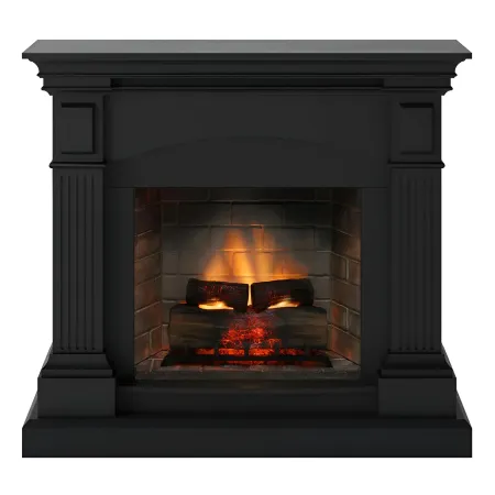 Camino Elettrico Magna Tagu PowerFlame2 Nero 1600W