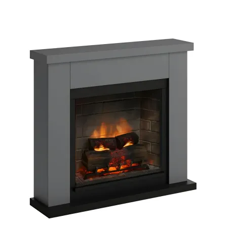 Camino Elettrico Tagu Frode PowerFlame2 Grigio 1600W