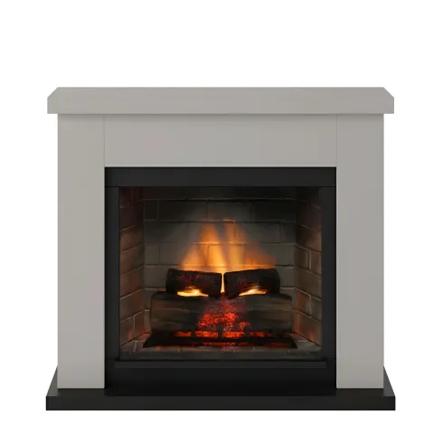 Camino Elettrico Tagu Frode PowerFlame2 Beige 1600W