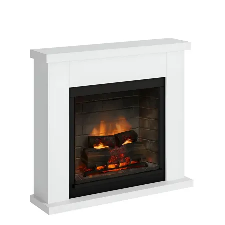 Camino Elettrico Tagu Frode PowerFlame2 Bianco 1600W