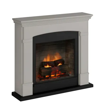 Camino Elettrico Tagu Helmi PowerFlame2 Beige 16000w
