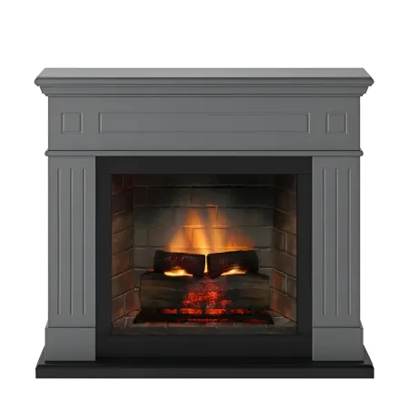 Camino Elettrico Tagu Larsen PowerFlame2 Grigio 1600W