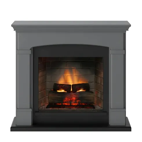 Camino Elettrico Tagu Helmi PowerFlame2 Grigio 1600W