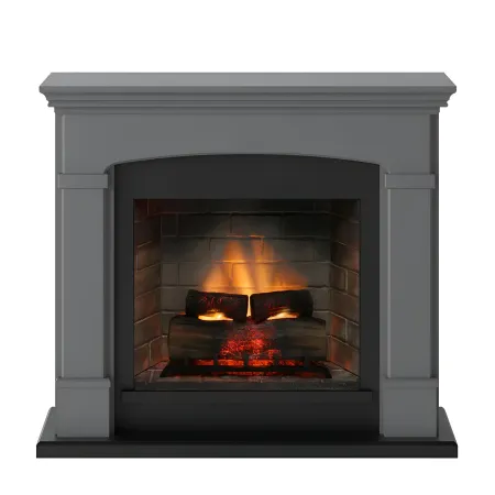 Camino Elettrico Tagu Helmi PowerFlame2 Grigio 1600W
