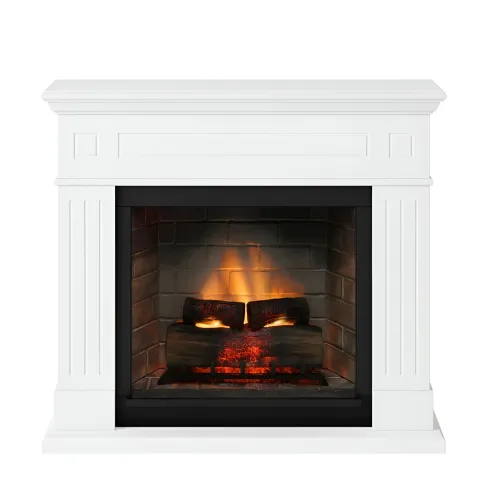 Camino Elettrico Tagu Larsen PowerFlame2 Bianco 1600W