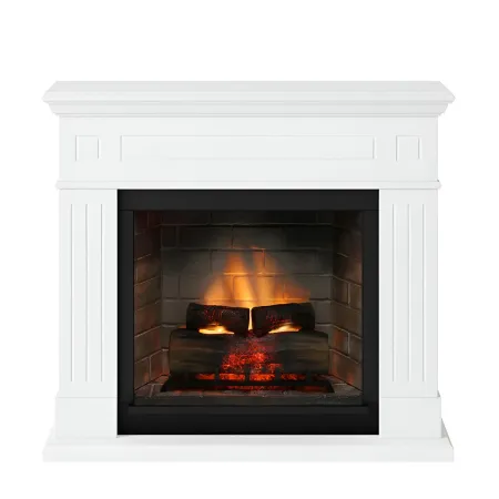 Camino Elettrico Tagu Larsen PowerFlame2 Bianco 1600W
