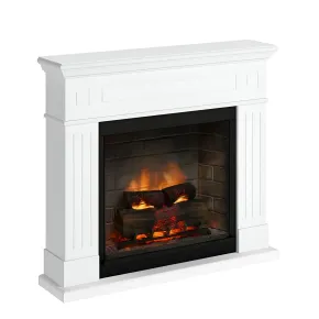 Camino Elettrico Tagu Larsen PowerFlame2 Bianco 1600W