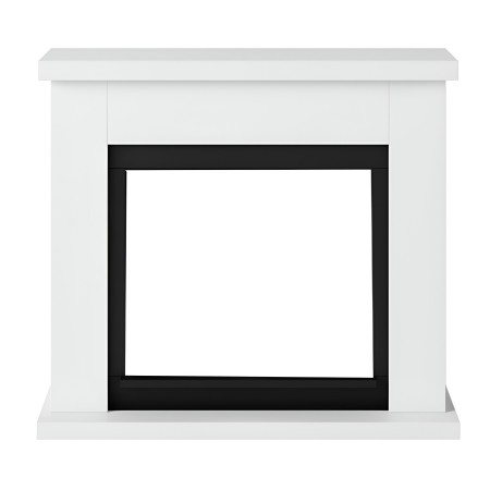 Cornice per Caminetto Elettrico Tagu Frode Camino Bianco in Legno MDF