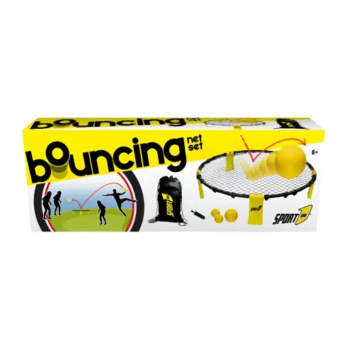 Set Rete Bouncing per Giardino Bambini e Adulti con Palline Incluse