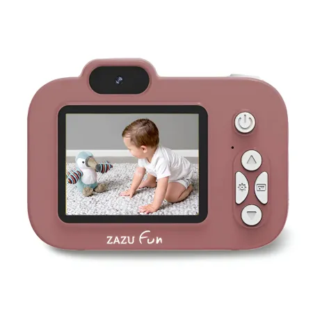 Fotocamera Digitale per Bambini Video HD 1080P Rosa Filtri Divertenti
