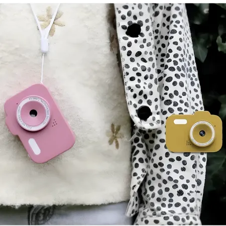 Fotocamera Digitale per Bambini Video HD 1080P Rosa Filtri Divertenti