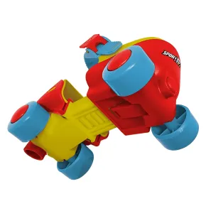 Pattini Roller Allungabili per Bambini con 4 Ruote Misura 25-30 2