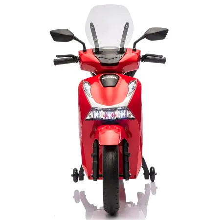 Moto Elettrica per Bambini 12V Scooter Rosso Honda SH125