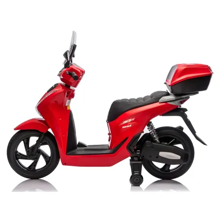 Moto Elettrica per Bambini 12V Scooter Rosso Honda SH125