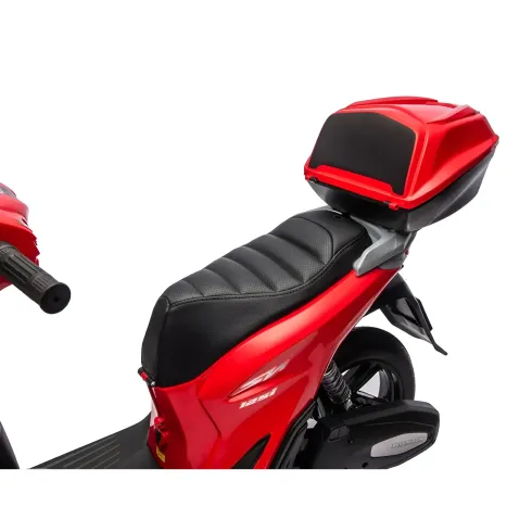 Moto Elettrica per Bambini 12V Scooter Rosso Honda SH125