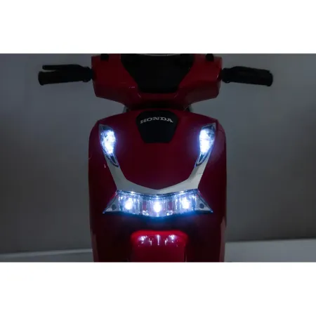 Moto Elettrica per Bambini 12V Scooter Rosso Honda SH125