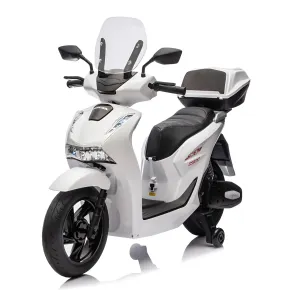 Moto Elettrica per Bambini 12V Scooter Bianco Honda SH125