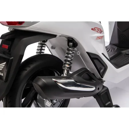 Moto Elettrica per Bambini 12V Scooter Bianco Honda SH125