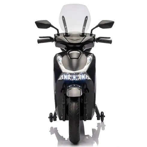 Moto Elettrica per Bambini 12V Scooter Nero Honda SH125