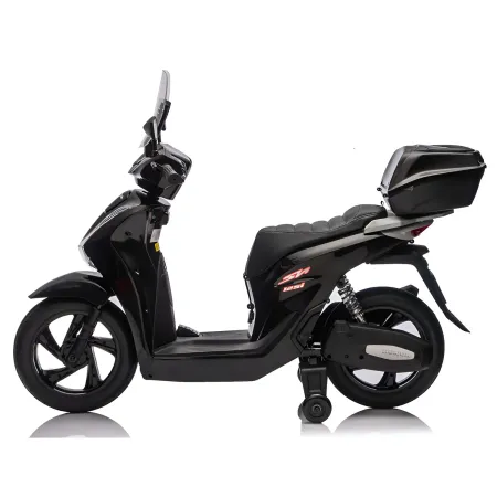 Moto Elettrica per Bambini 12V Scooter Nero Honda SH125