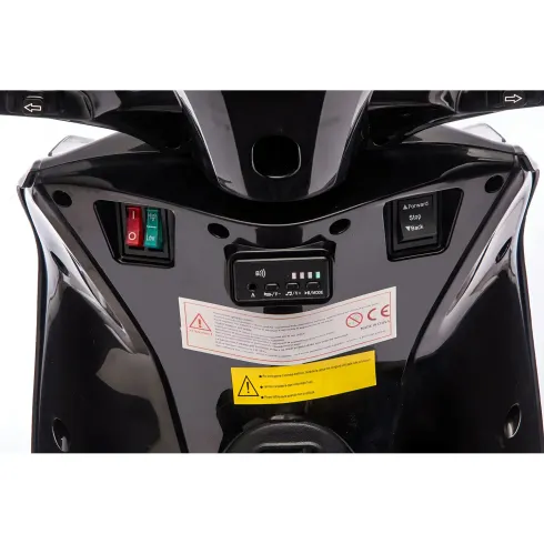 Moto Elettrica per Bambini 12V Scooter Nero Honda SH125