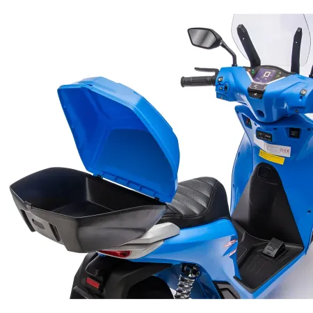 Moto Elettrica per Bambini 12V Scooter Blu Honda SH125