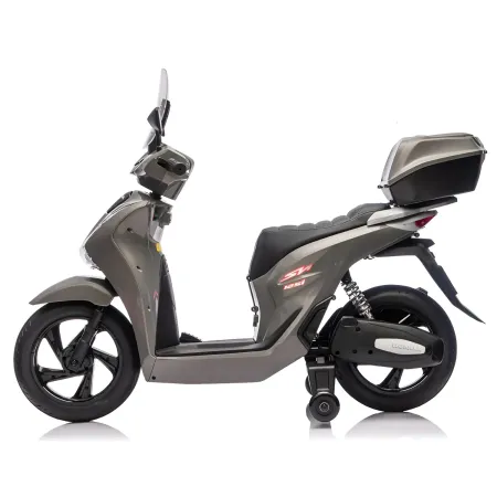 Moto Elettrica per Bambini 12V Scooter Grigio Honda SH125