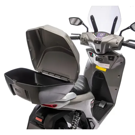 Moto Elettrica per Bambini 12V Scooter Grigio Honda SH125