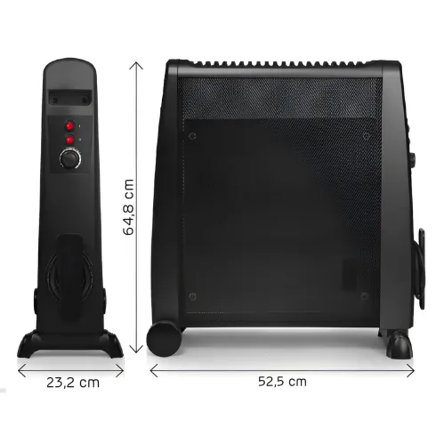 Radiatore Elettrico 2000W da Pavimento per Casa Riscaldamento Rapido