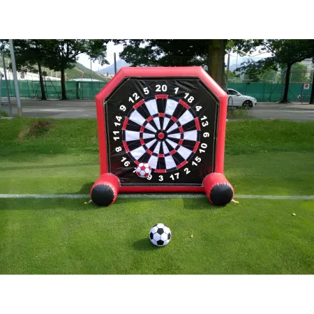 Gonfiabile Calcio Freccette Bersaglio per Bambini Uso Professionale