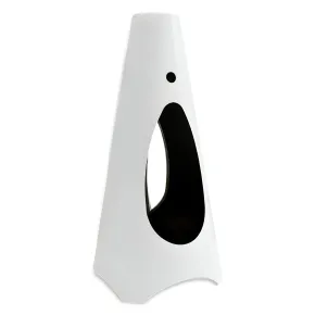 Stufa a Bioetanolo Conica Statica 3 kW Bruciatore Rotondo Bianco