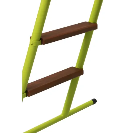 Scivolo per Bambini in Acciaio da Giardino Verde 95x185x105 cm