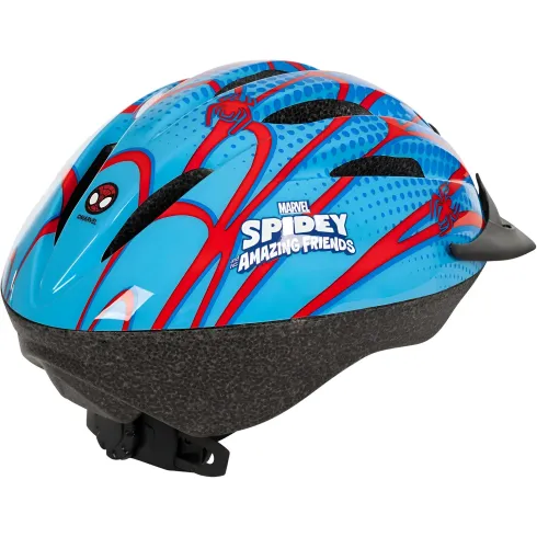 Casco per Bambini Certificato Spider Man per Bici 50–54 cm Marvel