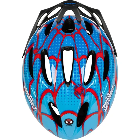 Casco per Bambini Certificato Spider Man per Bici 50–54 cm Marvel