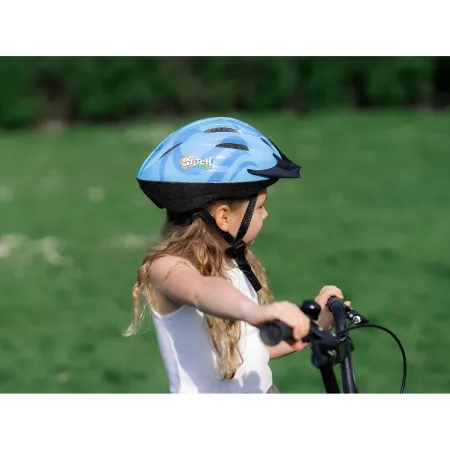 Casco Stitch per Bambini 50–54 cm Certificato per Bicicletta Regolabile
