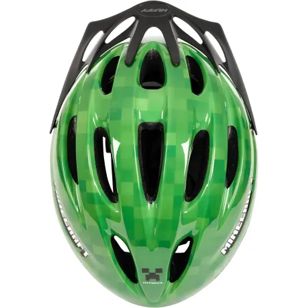 Casco per Bambini Minecraft 50–54 cm Certificato per Bici Regolabile