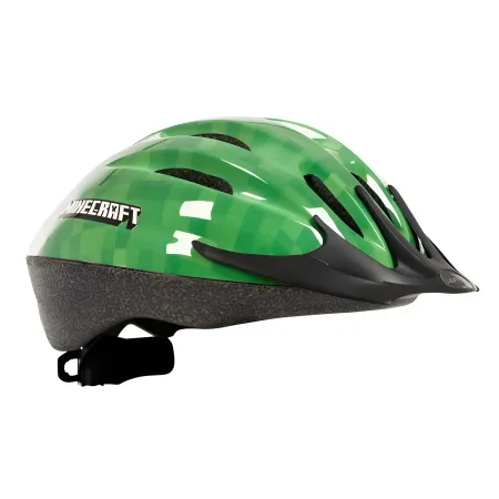 Casco per Bambini Minecraft 50–54 cm Certificato per Bici Regolabile