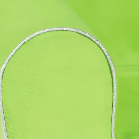 Poltroncina per Bambini Verde per Cameretta in Tessuto Sfoderabile